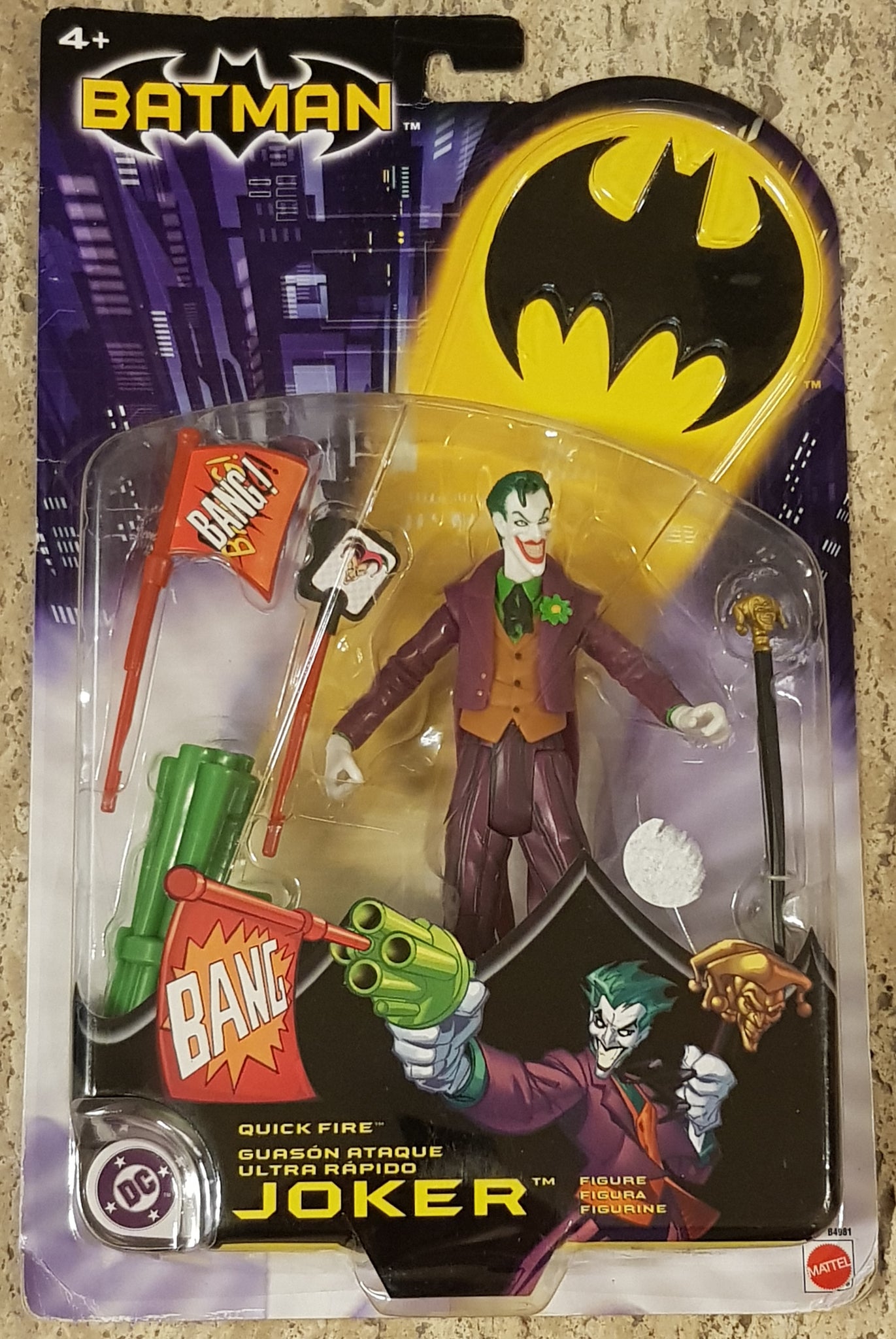 DC Batman Quick Fire Joker Action Figure