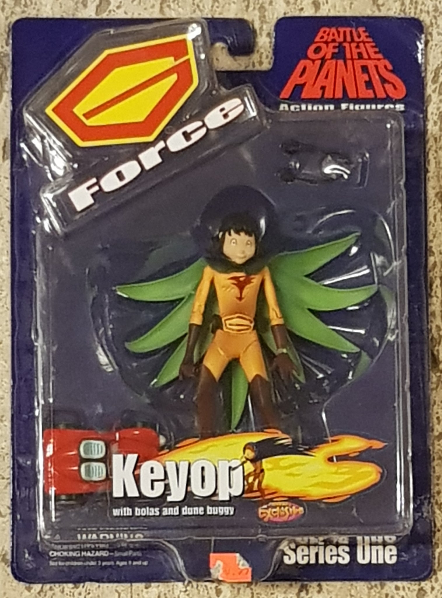 Battle of the Planets/G-Force Series 1 Keyop w/ Bolas and Dune Buggy Previews Exclusive Action Figure