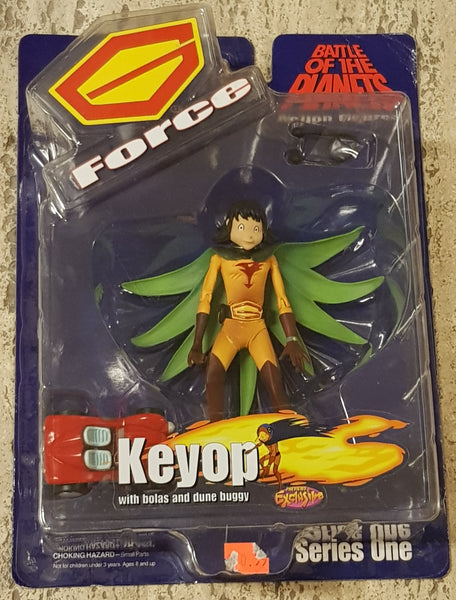 Battle of the Planets/G-Force Series 1 Keyop w/ Bolas and Dune Buggy Previews Exclusive Action Figure