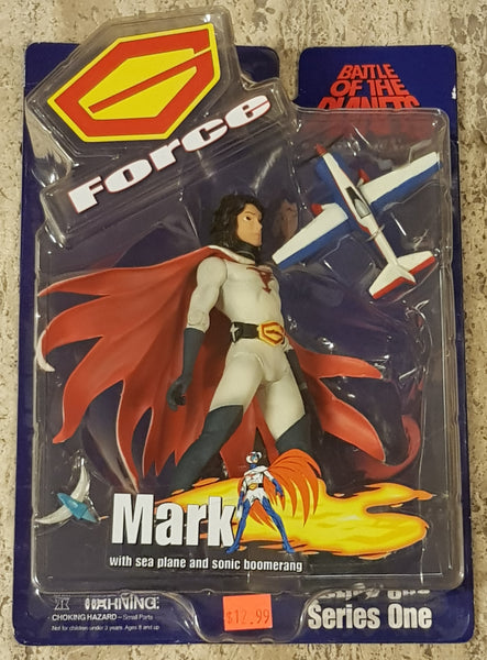 Battle of the Planets/G-Force Series 1 Mark w/ Sea Plane and Sonic Boomerang Action Figure