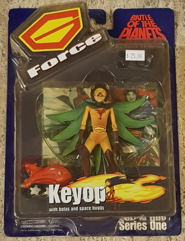 Battle of the Planets/G-Force Series 1 Keyop w/ Bolas and Dune Buggy Action Figure