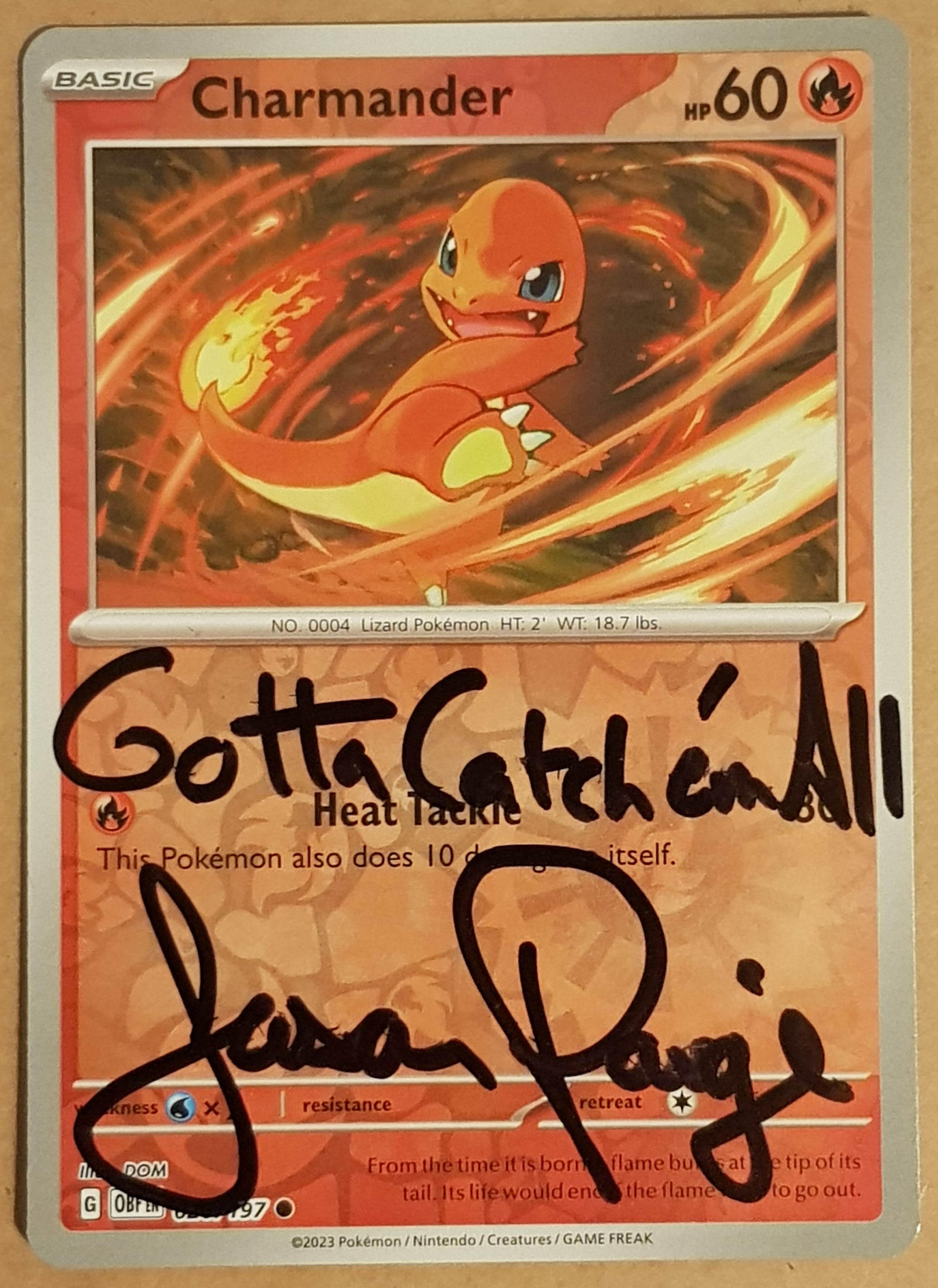 charmander holographic pokemon card value Pokemon Scarlet and Violet Obsidian Flames Charmander #026/197 Reverse –  Rotterdam Comics