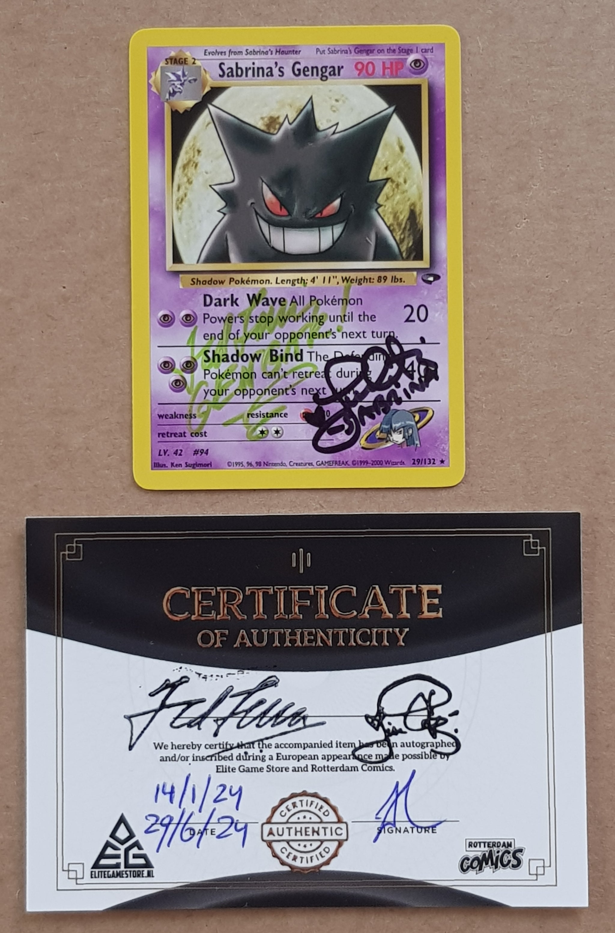 sabrina's gengar pokemon card Pokemon Card Sabrina's Gengar (Holographic)