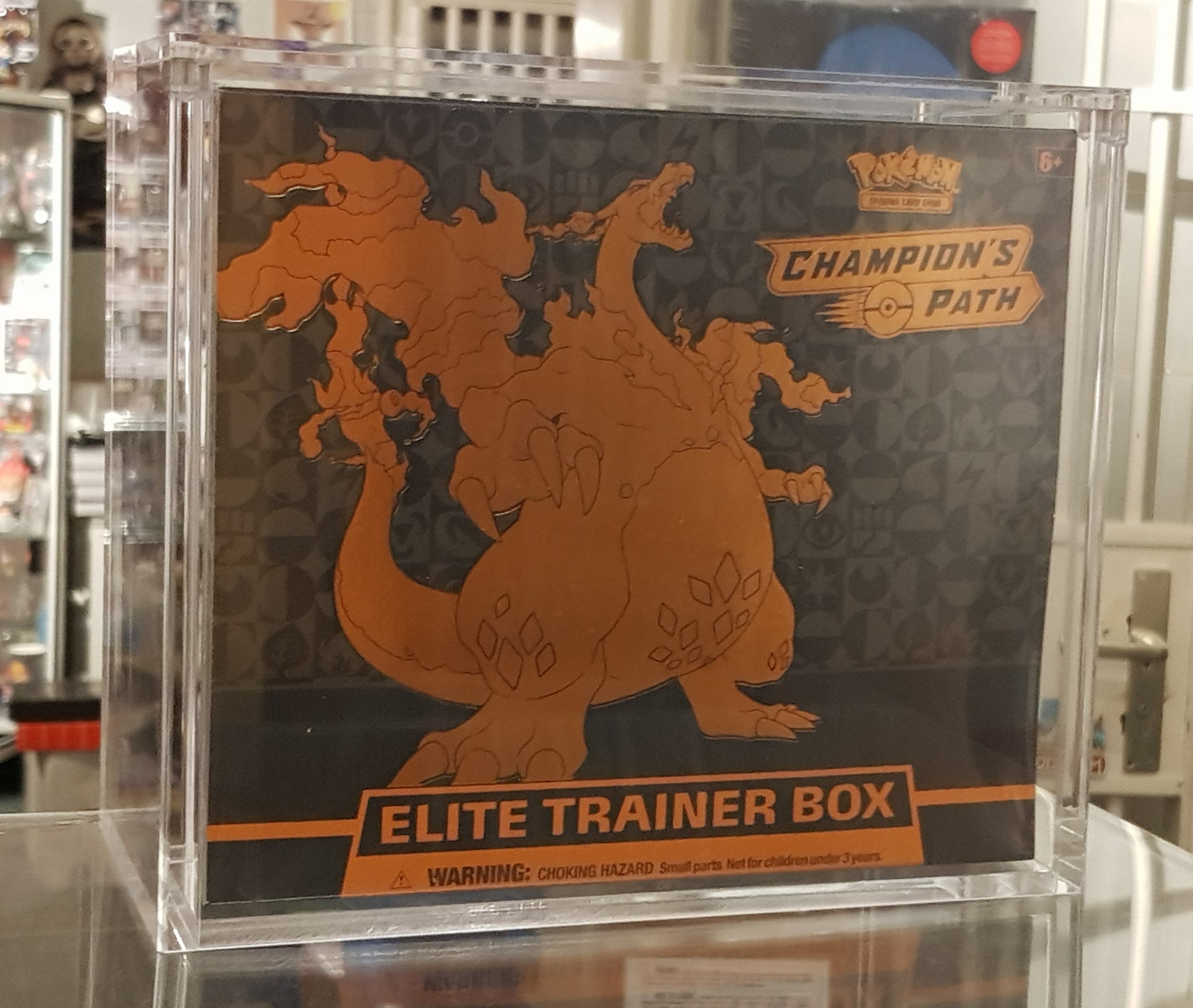 Pokemon Sword and Shield Champions Path Sealed Elite Trainer Box (incl. Acrylic Case)