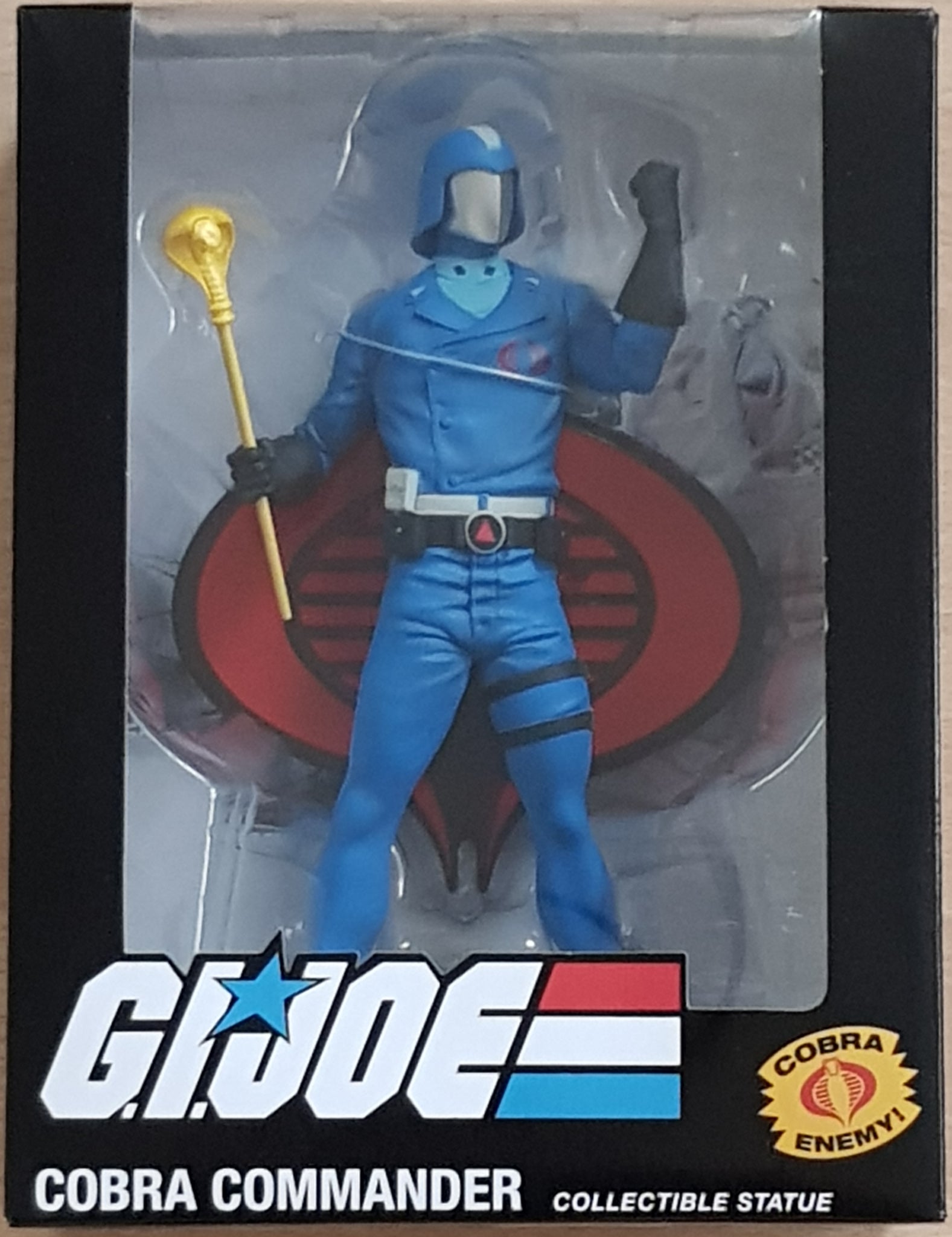 G.I. Joe Cobra Commander 1:8 Vinyl Statue