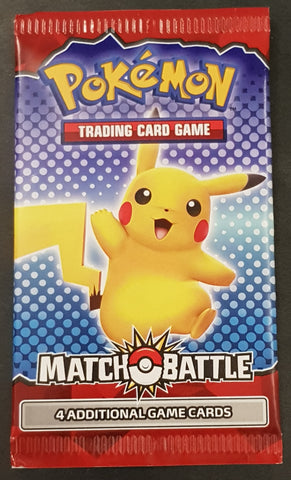 2022 McDonald's Pokemon Match Battle Sealed Booster Pack