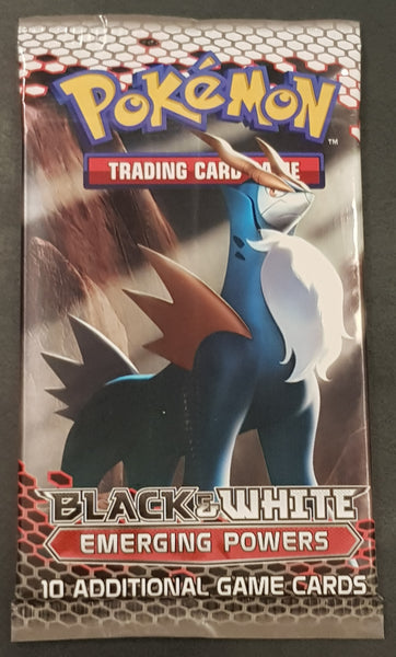 Pokemon Black and White Emerging Powers Sealed (4) Booster Pack Art Set