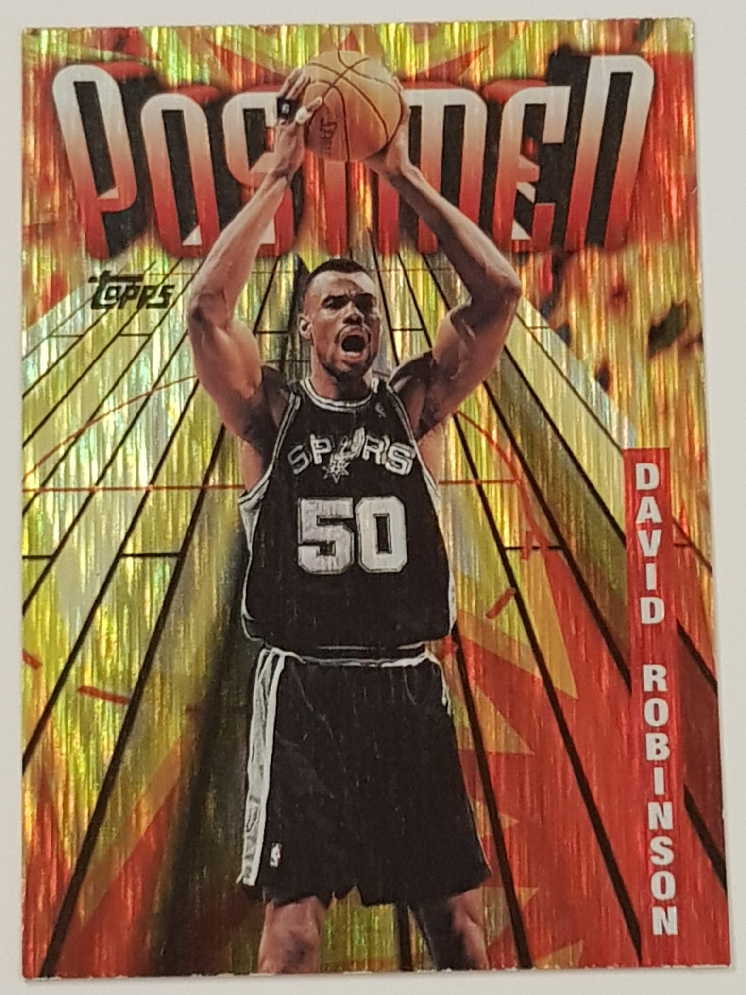 1998-99 Topps Basketball Season's Best Postmen David Robinson #SB22 Trading Card Insert