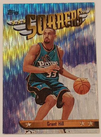 1998-99 Topps Basketball Season's Best Soarers Grant Hill #SB11 Trading Card Insert