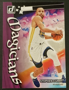 2022-23 Panini Donruss Basketball Magicians Steph Curry #3 Trading Card