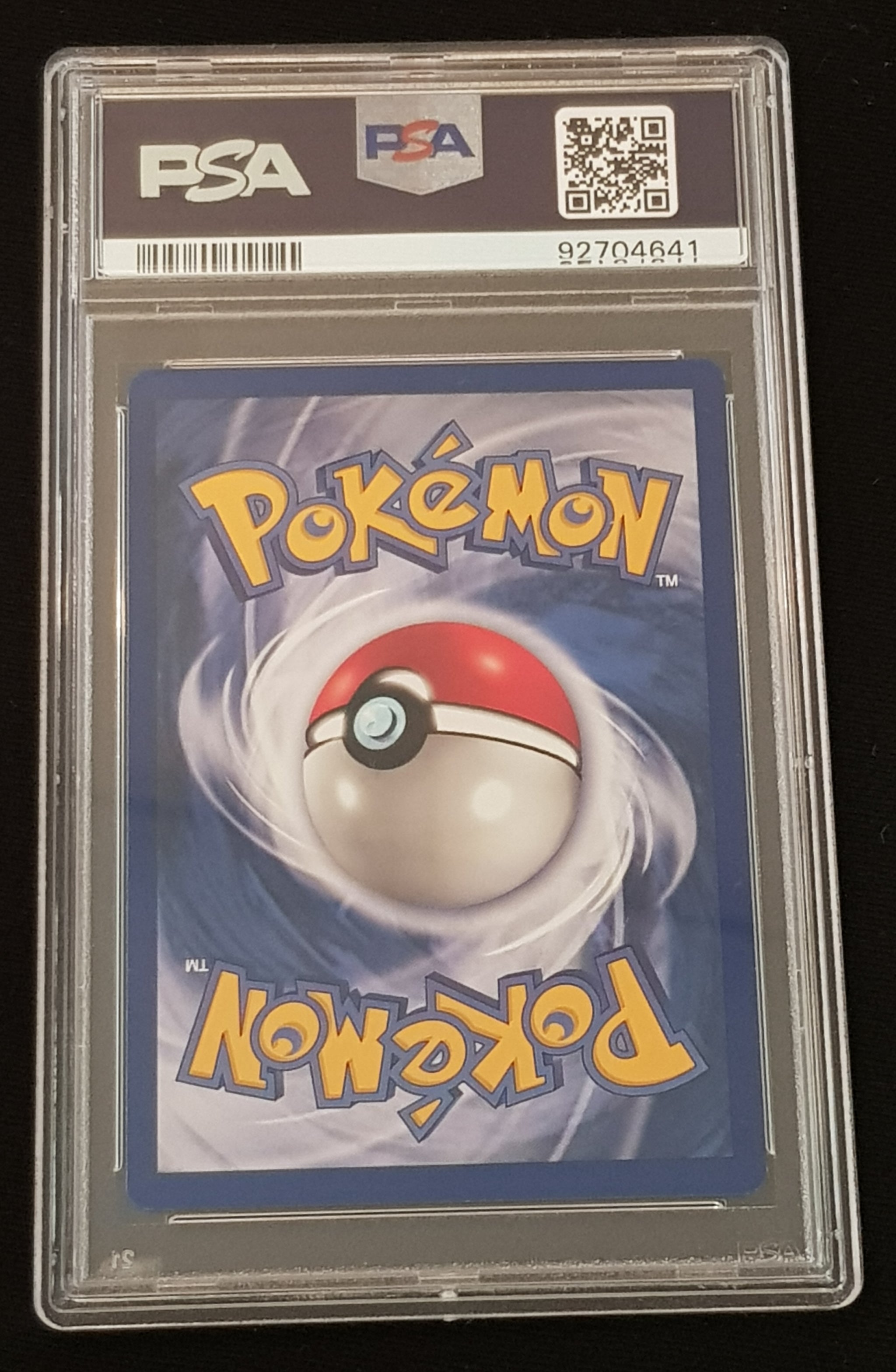 PSA store 9 1st Edition Shadowless Squirtle