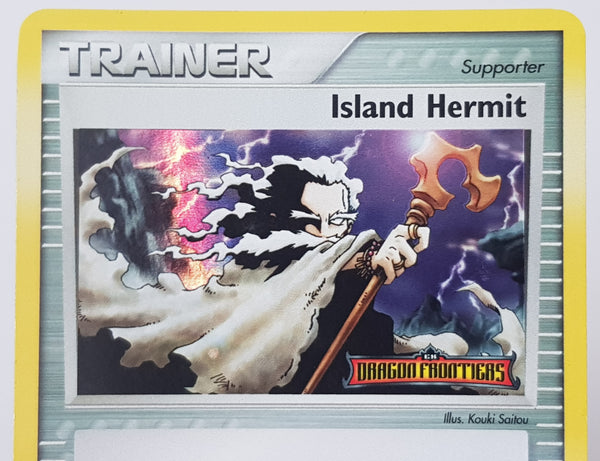 Pokemon Ex Dragon Frontiers Island Hermit #76/101 Reverse Holo Trading Card