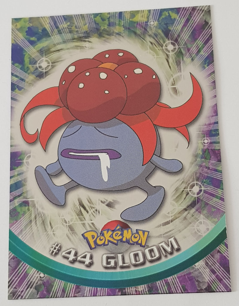 1999 Topps Pokemon TV Animation Series 1 Gloom #44 Foil Trading Card ( Rotterdam Comics 1999 Topps Pokemon TV Animation Series 1 Gloom #44 Foil Trading Card ( Rotterdam Comics