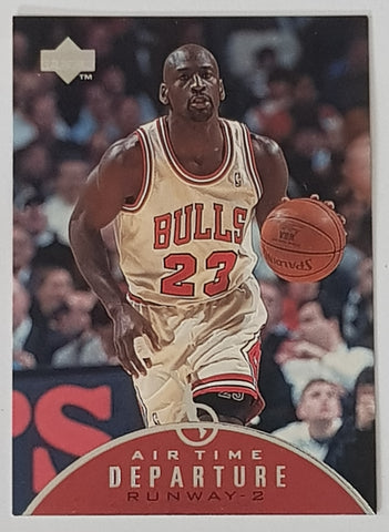 1997-98 Upper Deck Air Time Michael Jordan #AT5 Trading Card