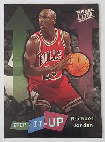 1996-97 Fleer Ultra Michael Jordan Step-it-Up #280 Trading Card