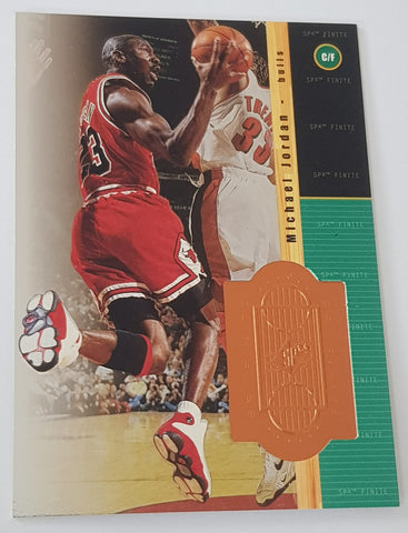 1998-99 Upper Deck SPx Infinite Michael Jordan #S1 Promo Trading Card