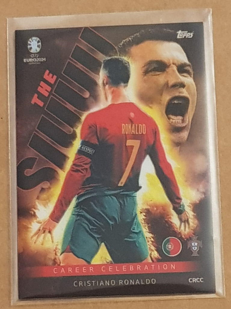 Topps Match Attax UEFA Euro 2024 Cristiano Ronaldo Career Celebration Rotterdam Comics Topps Match Attax UEFA Euro 2024 Cristiano Ronaldo Career Celebration Rotterdam Comics