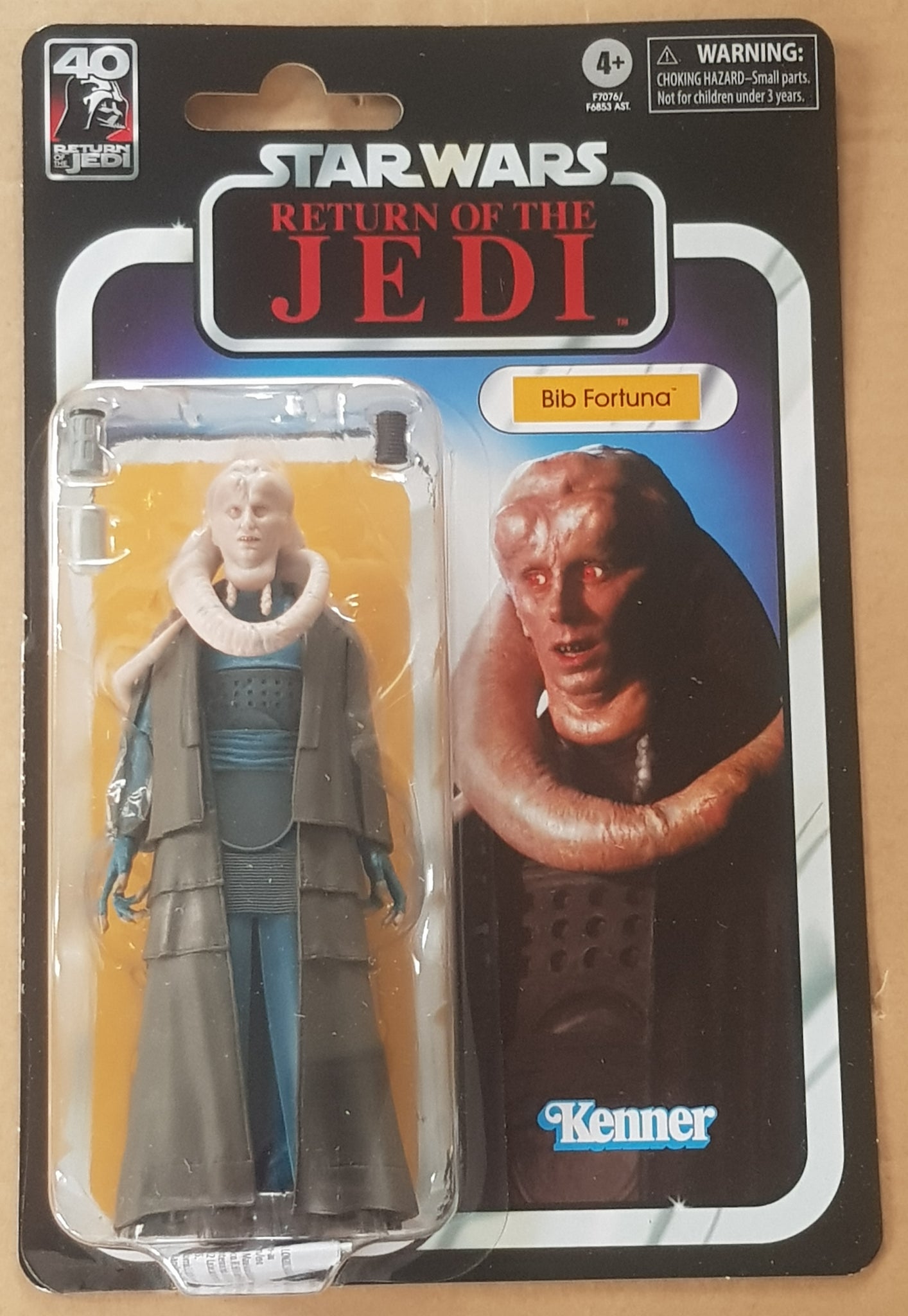 Star Wars Episode VI 40th Anniversary Black Series Bib Fortuna 6" Action Figure