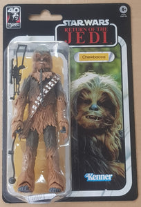 Star Wars Episode VI 40th Anniversary Black Series Chewbacca 6" Action Figure