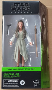 Star Wars Return of the Jedi Black Series Princess Leia (Ewok Village) 6" Action Figure