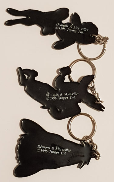 1996 Droopy Dog, Wolf and Red Vintage Demons and Merveilles Vinyl Keychain Set