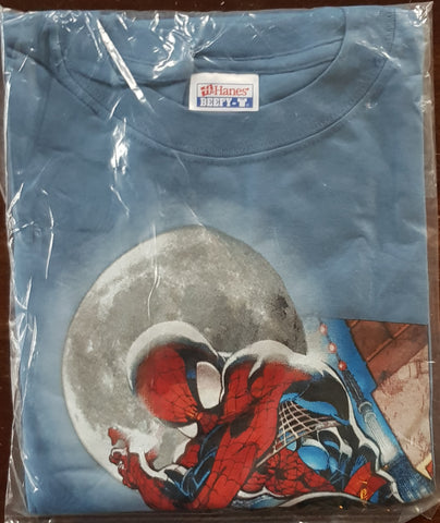 2002 Amazing Spider-Man JS Campbell Graphitti Designs T-shirt XL (Vtg)