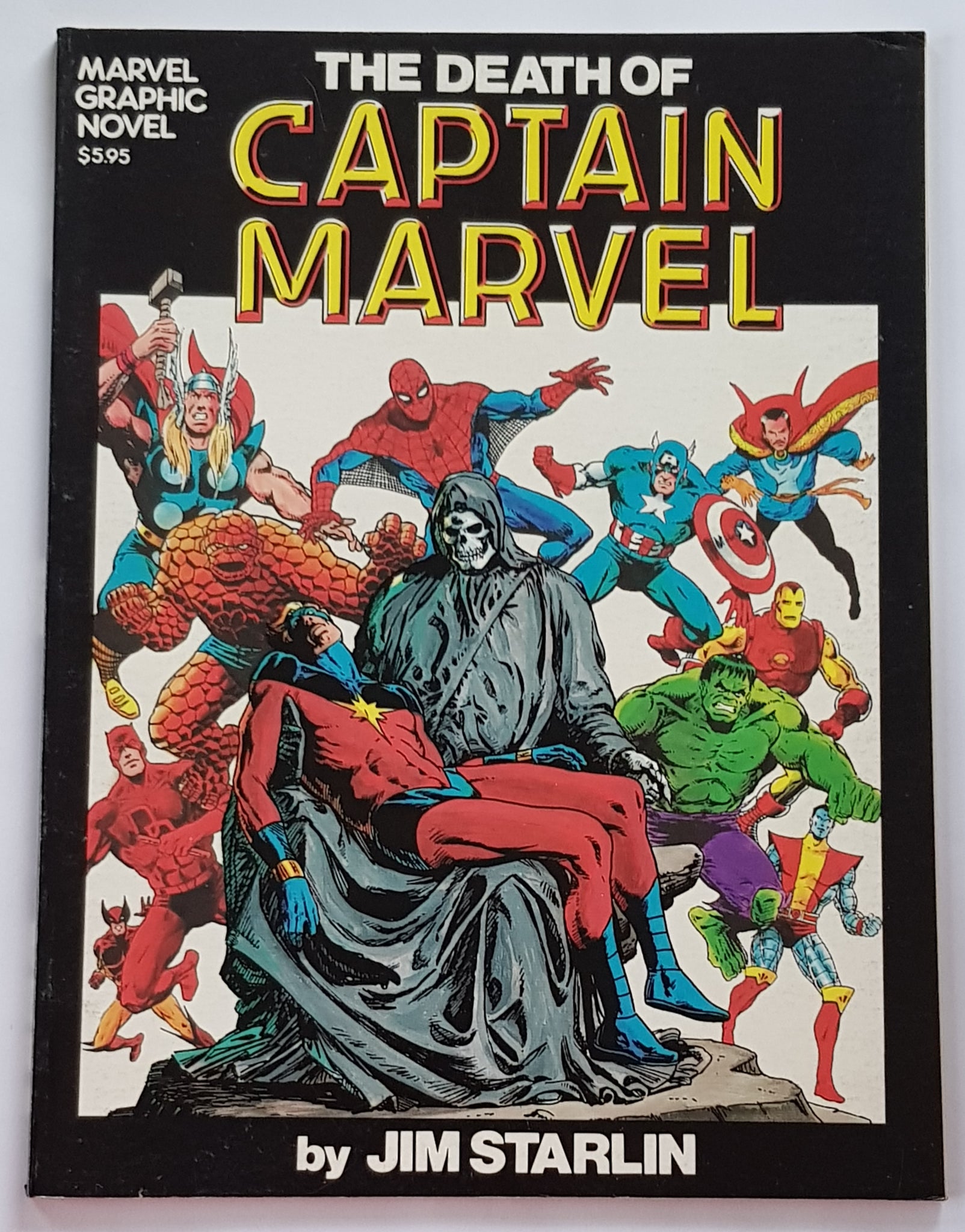 Marvel Graphic Novel Series Vol.1 The Death of Captain Marvel GN VF/NM (3rd print)