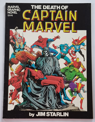 Marvel Graphic Novel Series Vol.1 The Death of Captain Marvel GN VF/NM (3rd print)