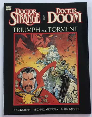 Marvel Graphic Novel Series Doctor Strange and Doctor Doom Triumph and Torment HC NM-