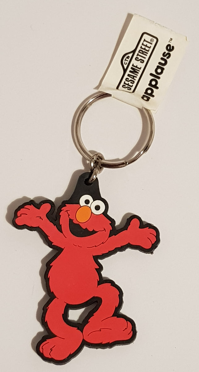 1996 Sesame Street Elmo Vintage Applause Vinyl Keychain – Rotterdam Comics