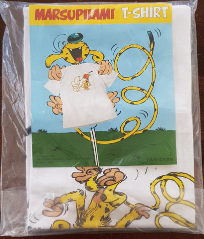 1989 Marsupilami T-shirt L White (Vtg)