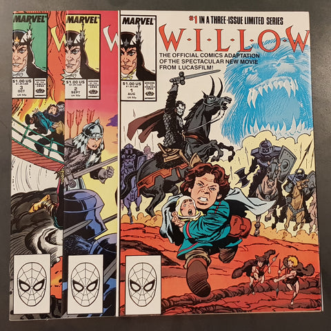 Willow #1-3 VF/NM Complete Set