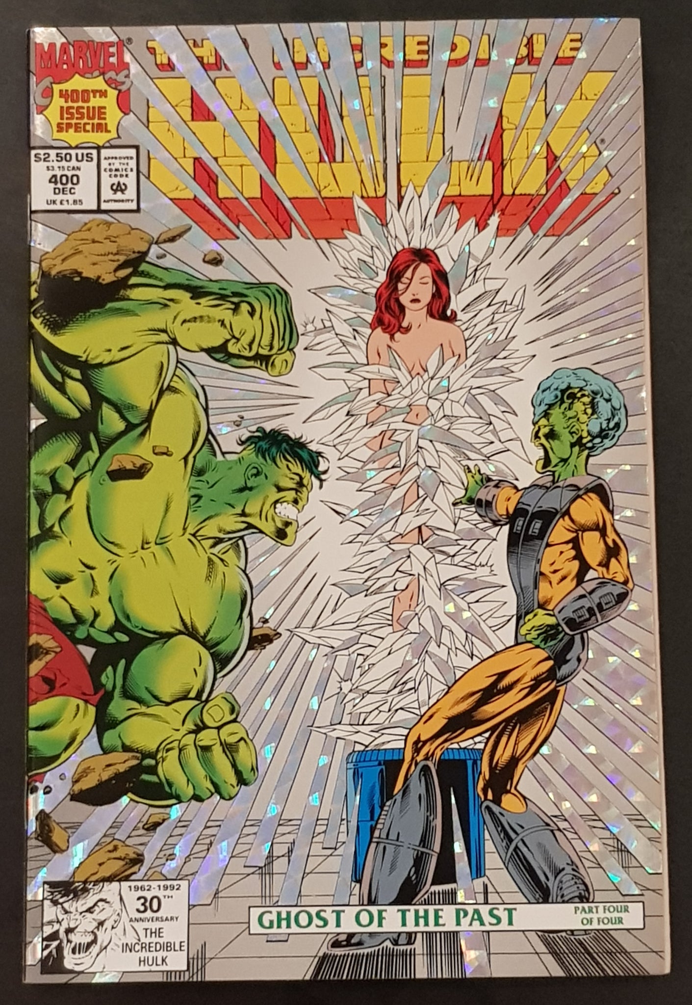 Incredible Hulk #400 NM- (2nd print) Silver Foil Variant