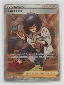 Pokemon Sword and Shield Shining Fates Cara Liss #067/072 Ultra Rare Holo Trading Card