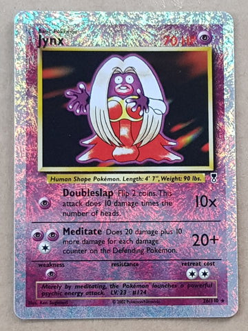 Pokemon Legendary Collection Jynx #26/110 Reverse Holo Rare Trading Card