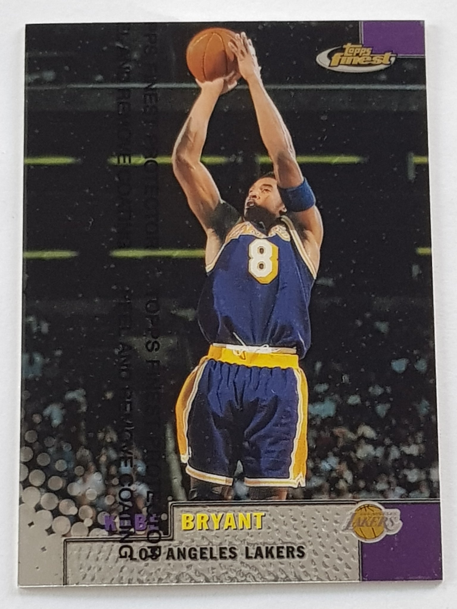 1999-00 Topps Finest Kobe Bryant #64 Trading Card (unpeeled)