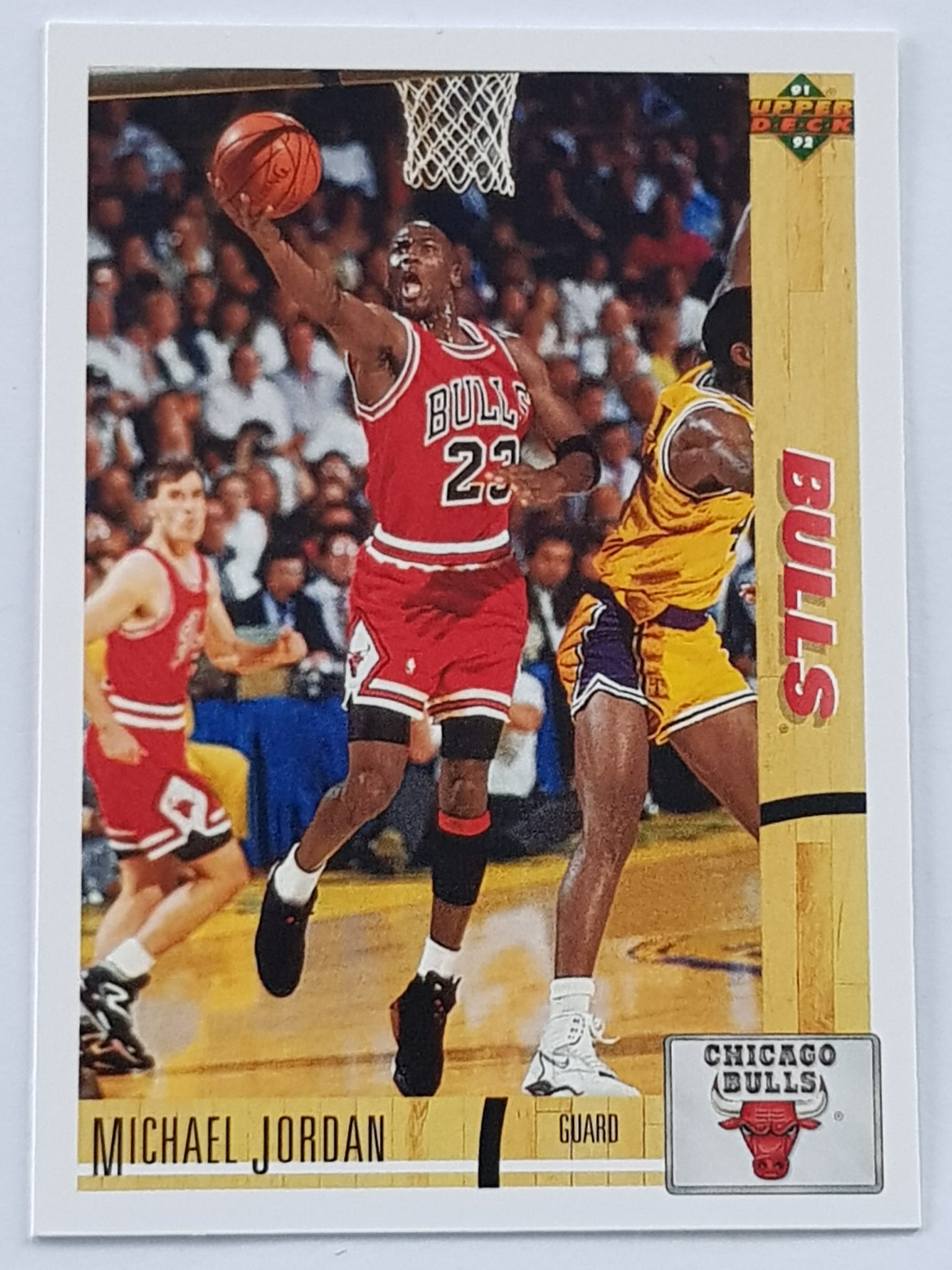 1991-92 Upper Deck Basketball Michael Jordan #44 Trading Card