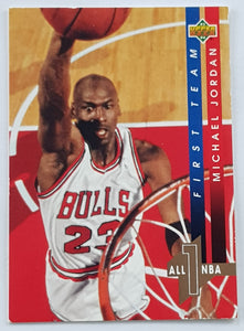 1993-94 Upper Deck Michael Jordan All-NBA First Team #AN4 Trading Card