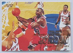 1997-98 Fleer Tradition Basketball Michael Jordan #23 Trading Card