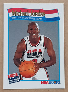 1991-92 NBA Hoops Michael Jordan #579 Trading Card