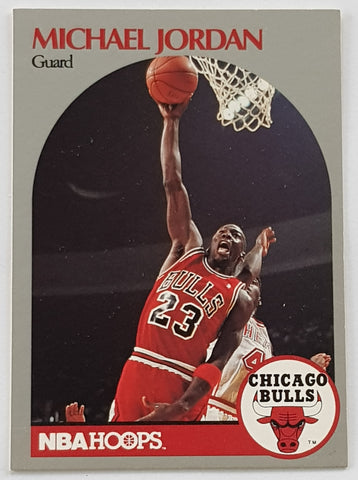 1990-91 NBA Hoops Michael Jordan #65 Trading Card