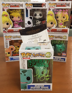 Funko Pop! Pokemon Bulbasaur #453 Vinyl Figure (Signed by Tara Sands)