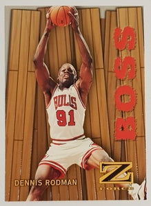 1997-98 Skybox Z-Force Dennis Rodman Boss #17/B Trading Card