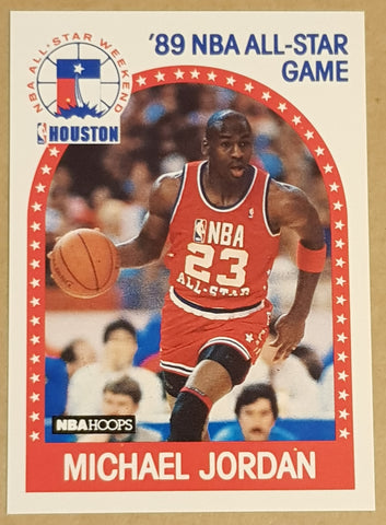 1989-90 NBA Hoops Michael Jordan All-Star Game #21 Trading Card