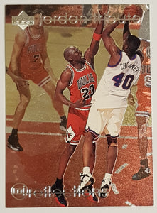 1998-99 Upper Deck Jordan Tribute Series 3 MJ Reflections #MJ77 Trading Card