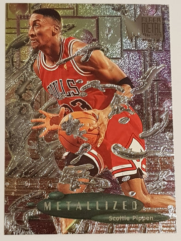 1996-97 Fleer Metal Scottie Pippen Metalized #229 Trading Card