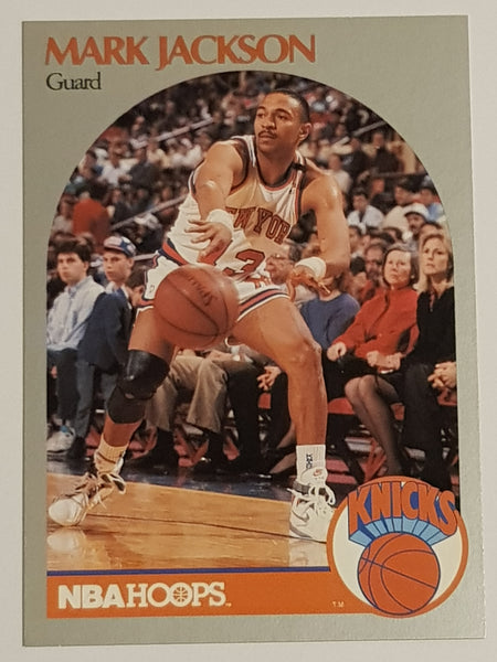 1990-91 NBA Hoops Mark Jackson #205 Rookie Card (Menendez brothers)