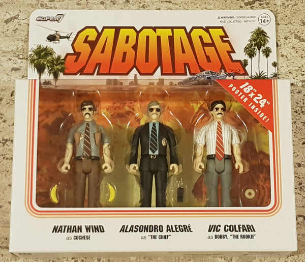 Beastie Boys Sabotage ReAction Figures Limited Edition 3-Pack