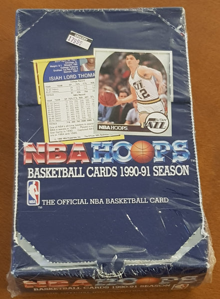 1990-91 NBA Hoops Series One Sealed Trading Card Box