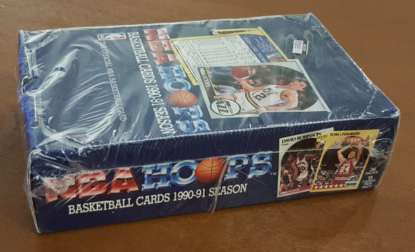 1990-91 NBA Hoops Series One Sealed Trading Card Box